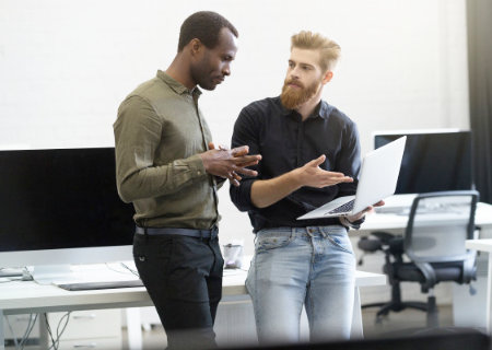 Effective financial storytelling in person