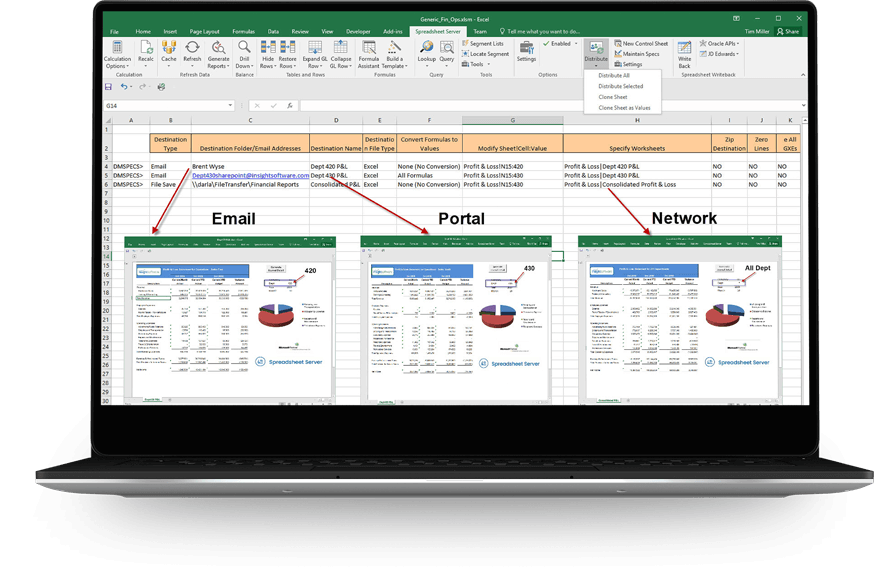 Fis Ominaisuus 3 Raporttien jakoluettelo 1