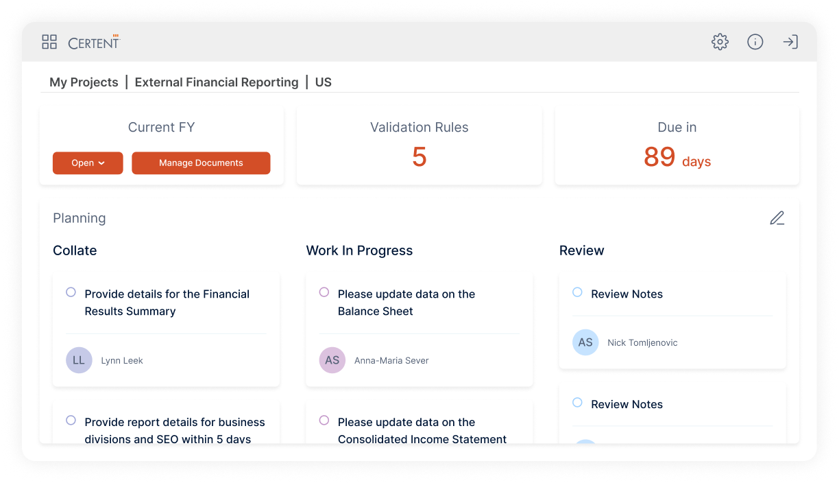 Img Certent Disclosure Management Card