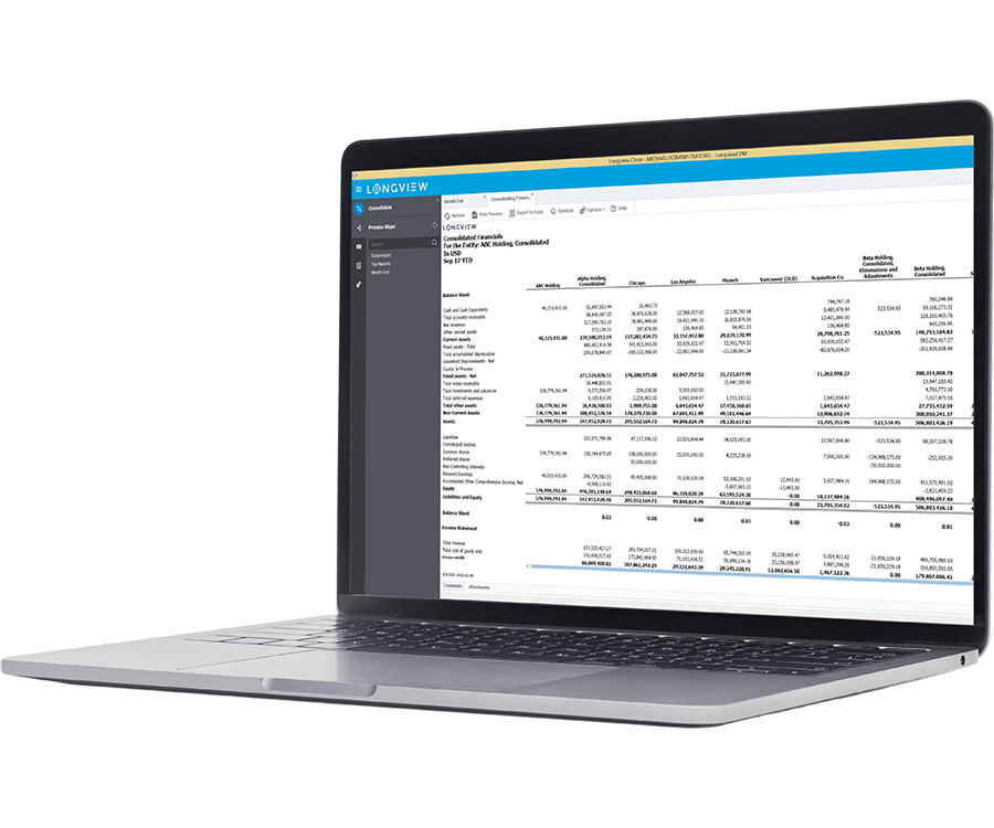 consolidation accounting software